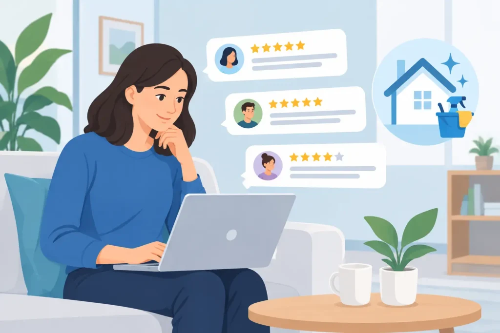 How to Read Residential Cleaning Service Reviews