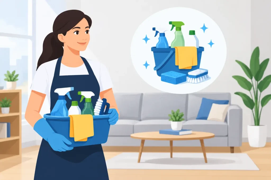 Are Cleaning Supplies Included With Cleaning Services?