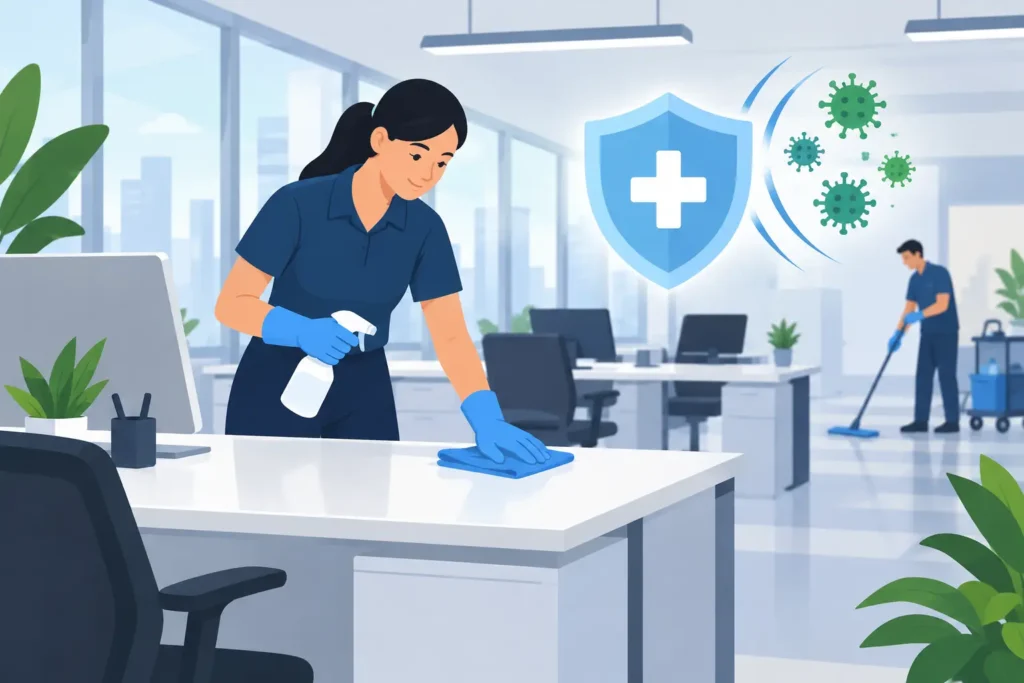 Does Office Cleaning Prevent Illness at Work?